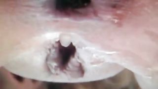 Beautiful close up pooping of sexy teen