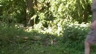 Tattooed blonde peeing and pooping