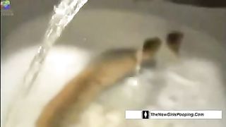 Creamy shit from horny ebony girl