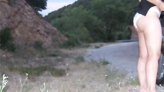 Compilation of girls peeing in public