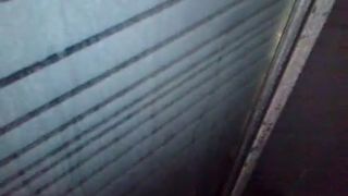 Fisting her husband hard in the ass