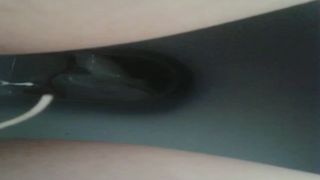 Hot babe woke up to poop in the morning