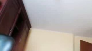 Busty milf eating poop on live webcam