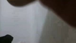 Horny babe licking shit from her dildo