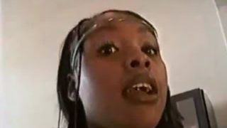 Tasha dirty ebony teen pooping