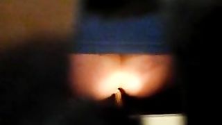 Hidden camera caught a sexy teen pooping