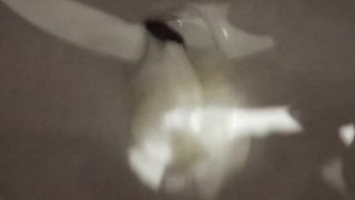 Fat girl did a mess in toilet