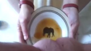 Step sister forced to smear poop