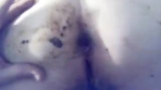 Granny fucked hard in the ass