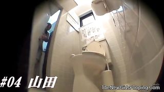 Japanese girls pooping on toilet bowl cams