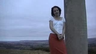 Amateur girl pooping outdoor