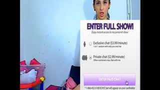 Gipsy girl eating a tiny piece of poop