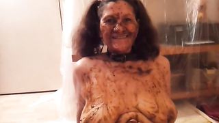 Licking poop from boyfriends feet