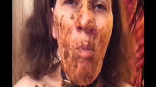 Eating shit like a good slave