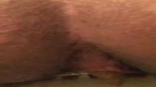 Fat wife pooping in close up for us