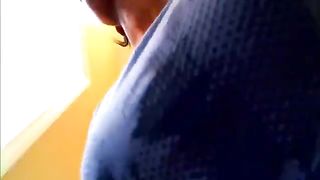 Latina babe shitting and peeing