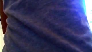 Latina babe shitting and peeing