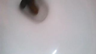Sexy wife dropped a big turd