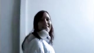 Czech girl farting loud while riding dick