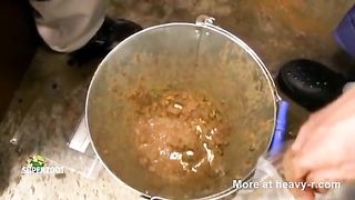 Beautiful Japanese girls pooping in same time