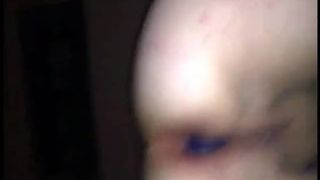 Enema with drunk granny