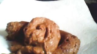 Fat girl dropped a big one