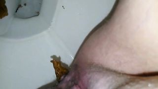 Amateur wife is really constipated