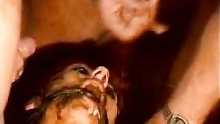Scat gangbang vintage video