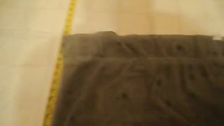 Sexy girl peeing while standing