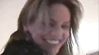 Having fun while pooping in kitchen