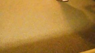 Naughty girl peeing in her panties