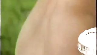 Lesbian girls pooping outdoor