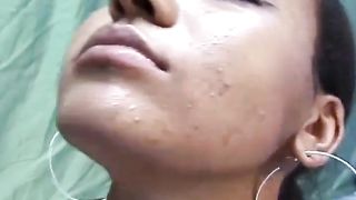 Brazilian babe eating fresh shit