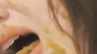 Japanese princess eats poop