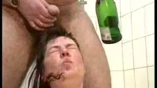 drunk couple having fun