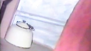 Extreme enema with red wine