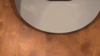 Hot girl caught shitting