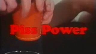 Retro vintage piss drinking party