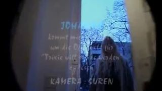 German babe eating poop