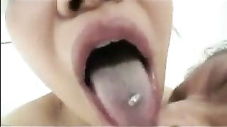 Male slave eating poop slowly