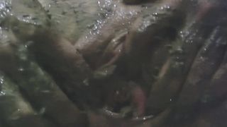 Smoking hot blonde masturbating