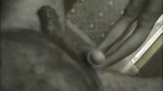 Petite girl shitting on boyfriend