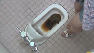Hotties shitting in public bathrooms