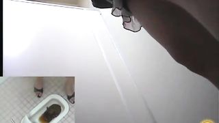 Hotties shitting in public bathrooms