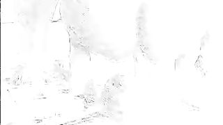 Ebony girl shitting slowly