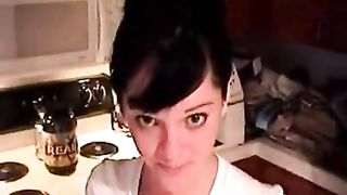 Small shit from amateur girl