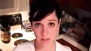 Small shit from amateur girl