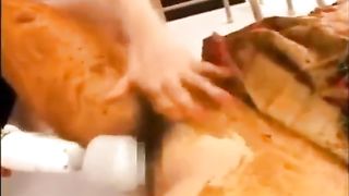 Japanese lesbian girls masturbating with poop