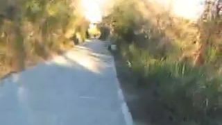 Amateur girl shitting outdoor