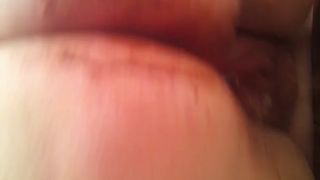 Very fat lady shitting in close up